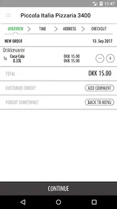 Piccola Italia Pizzaria 3400 screenshot 1