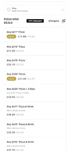 Pizza King Chelmsford screenshot 1