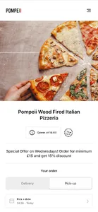 Pompeii Wood Fired Italian screenshot 0