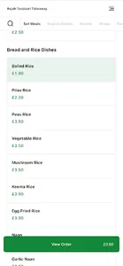 Rajah Tandoori Takeaway screenshot 2