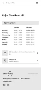 Rajas Pizzabar screenshot 3