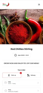 Red Chillies Stirling screenshot 0