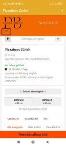 Pizzabros Zurich screenshot 1