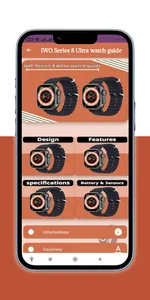 IWO Series 8 Ultra watch guide screenshot 1