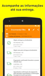 Rastreio Encomendas screenshot 1