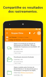 Rastreio Encomendas screenshot 3