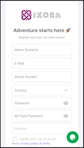Ixora Trade App screenshot 0