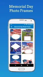 Memorial Day Photo Frames screenshot 0