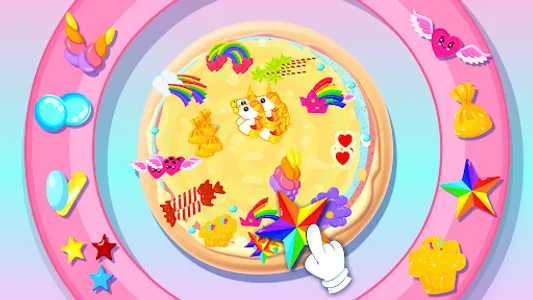 Unicorn Cake Cooking Games 2-6 screenshot 2