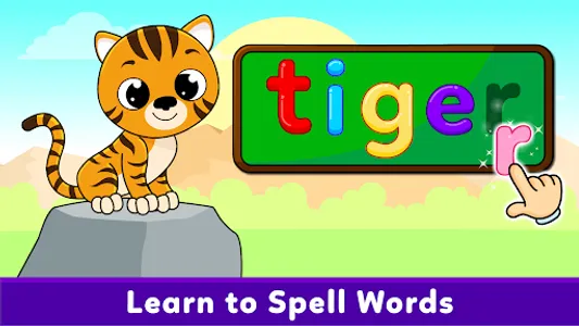 Kids Spelling & Reading Games screenshot 1