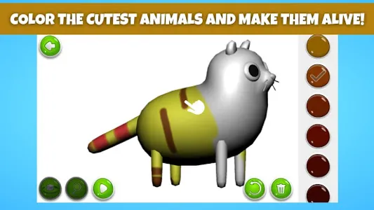 Kids 3D Animal Coloring Pages screenshot 13