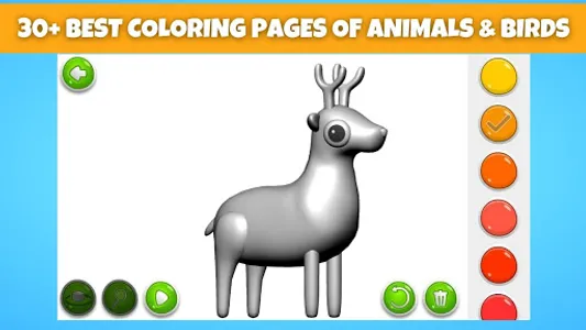 Kids 3D Animal Coloring Pages screenshot 2