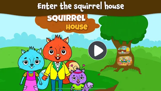 Animal Town - My Squirrel Home screenshot 0