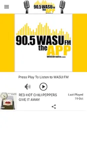 90.5 WASU FM screenshot 0