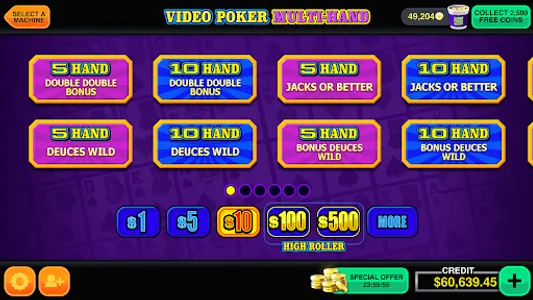 Video Poker Multi Pro Casino screenshot 11