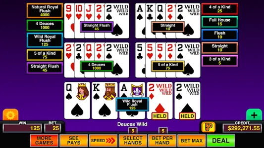 Video Poker Multi Pro Casino screenshot 17