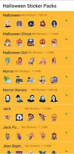 Animated Halloween Stickers screenshot 6