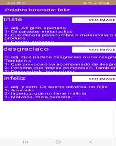 Diccionario Sinónimo-Antónimo screenshot 2