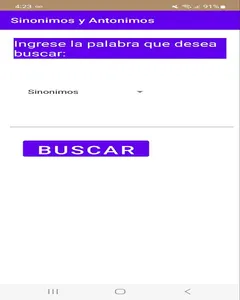 Diccionario Sinónimo-Antónimo screenshot 3