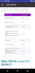 Guia DPVAT screenshot 5