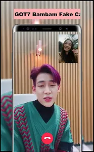 BamBam Fake Call screenshot 0