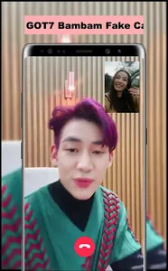 BamBam Fake Call screenshot 2