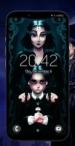 Wednesday Addams Wallpaper screenshot 11