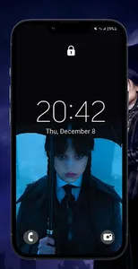 Wednesday Addams Wallpaper screenshot 14