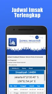 Jadwal Imsakiyah 2021 1442 H screenshot 1