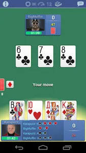 Burkozel card game online screenshot 1