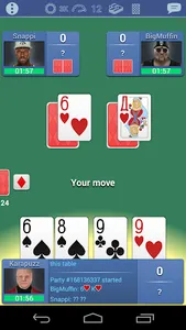 Burkozel card game online screenshot 3