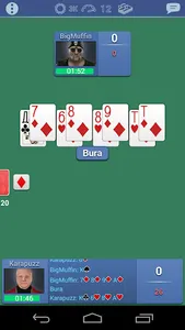 Burkozel card game online screenshot 6