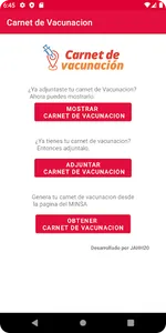 Carnet de Vacunación Portátil screenshot 0