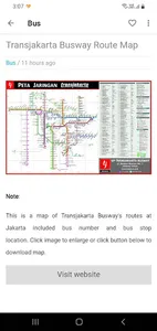 Jakarta Public Transport Map screenshot 11