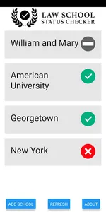 Law School Status Checker screenshot 0