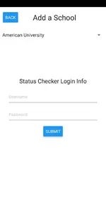 Law School Status Checker screenshot 1