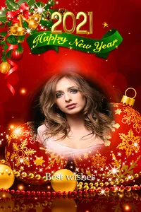 Happy New Year DP Photo Frame screenshot 1