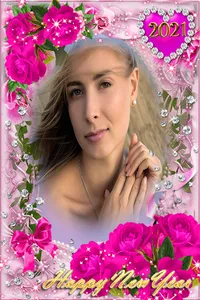 Happy New Year DP Photo Frame screenshot 3