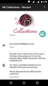 AB COLLECTION - Navsari screenshot 1