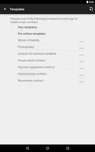 JAM Pact: Easy Contract Maker screenshot 9