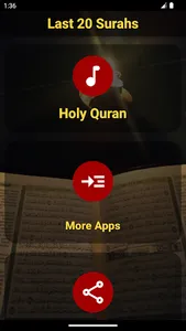 Last 20 Surah of Quran screenshot 0