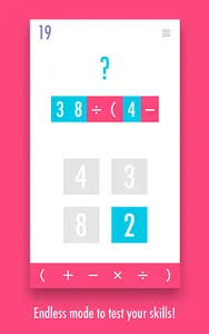 Fourte - Math Game screenshot 1