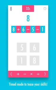 Fourte - Math Game screenshot 2