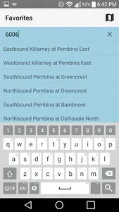 MyBus Winnipeg -Live Bus Times screenshot 3