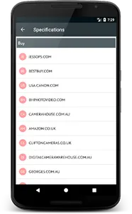 Lens List: Canon Reviews and R screenshot 5