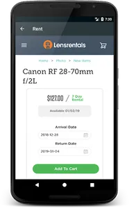 Lens List: Canon Reviews and R screenshot 6