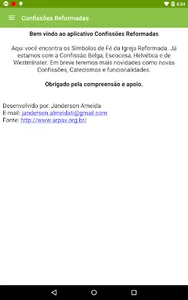 Confissões Reformadas screenshot 6