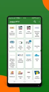 Janjua IPTV - App TV ao vivo screenshot 2