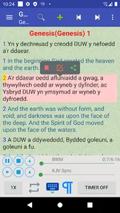 Welsh English Audio Holy Bible screenshot 15
