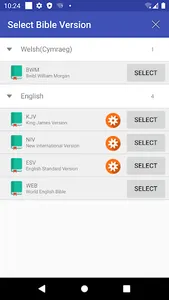 Welsh English Audio Holy Bible screenshot 17